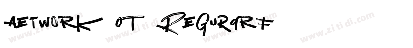 Network OT Regular字体转换